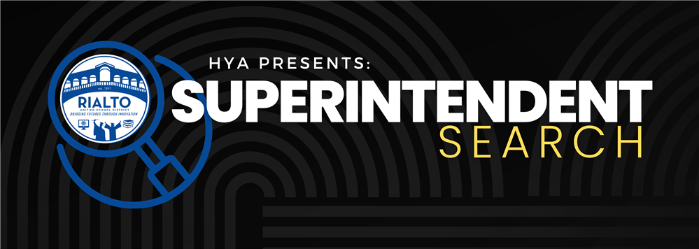Superintendent Search Community Meetings banner